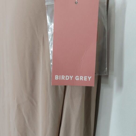 Birdy Grey Taupe Spence V-Neck Convertible Dress Large - Picture 3 of 6